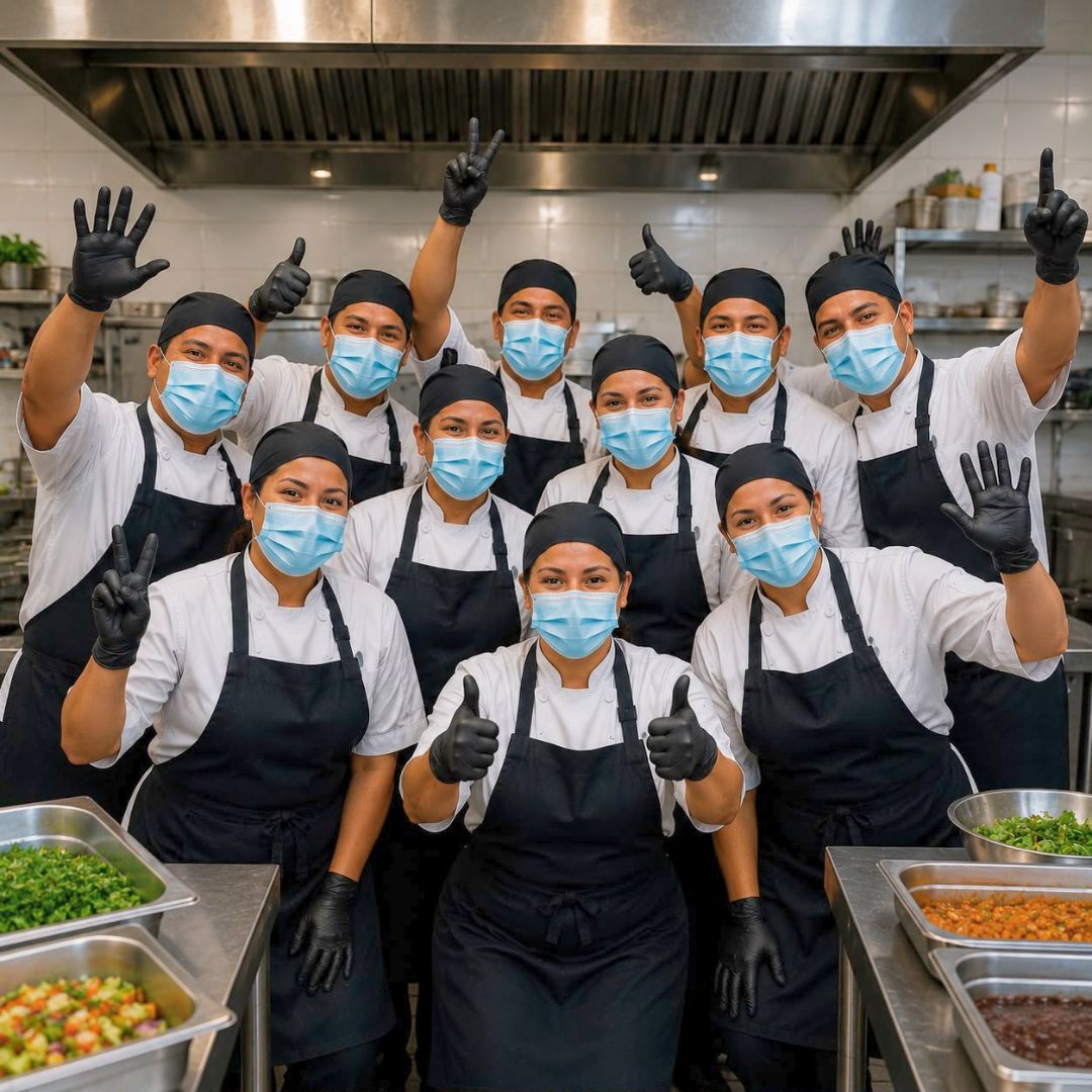 Preparación profesional de comida para empresas