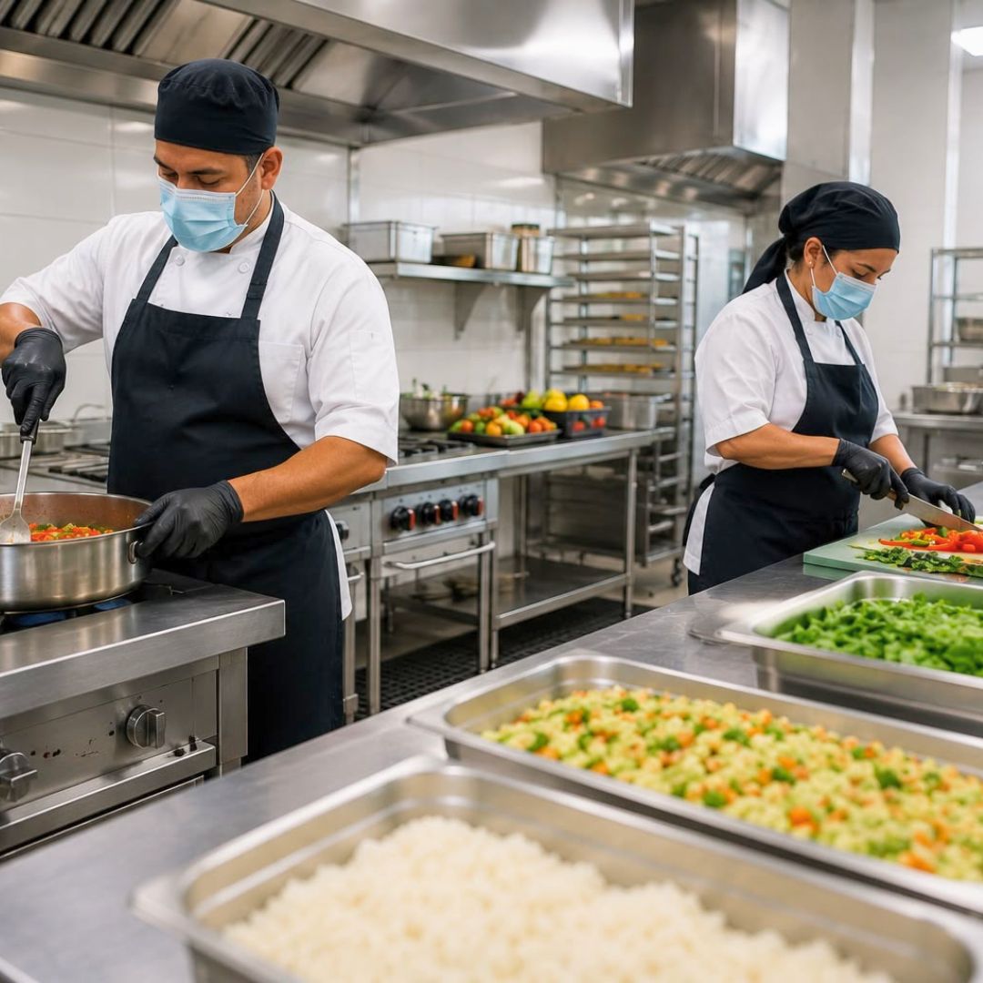 Producción de comida para empresas